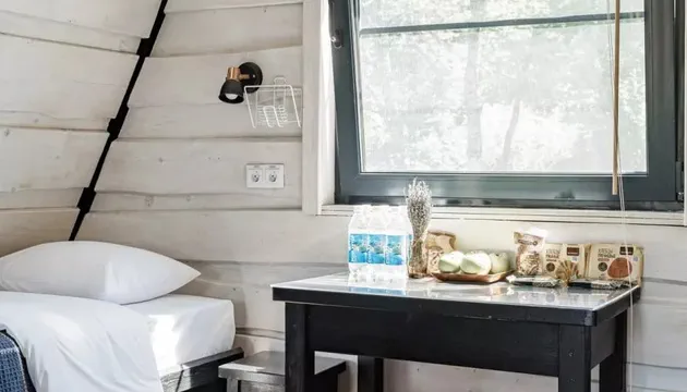 А-фрейм с крыльцом