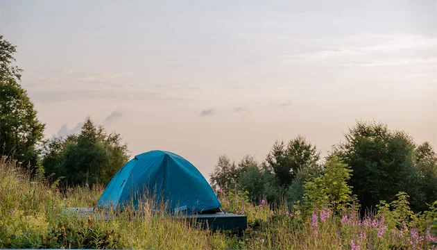 Настил в палаточном лагере 3х4 м