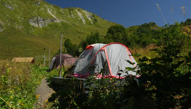 Настил в палаточном лагере 4х5 м