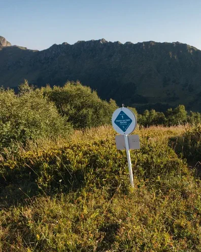 Тропа на гору Лысая